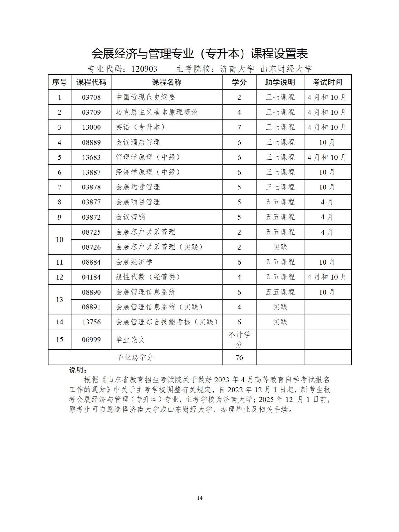 山东建筑大学课程表图片