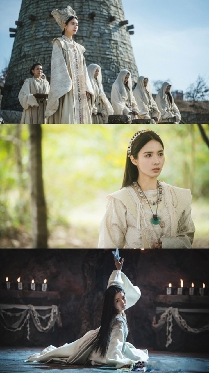 tvn新土日剧《阿斯达年代记2:#阿拉姆恩之剑#》公开主演#申世京# 剧照