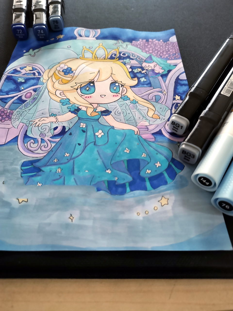 迷你世界灰姑娘原创简笔画绘画画的日常教程 原创(第57个) 迷你世界