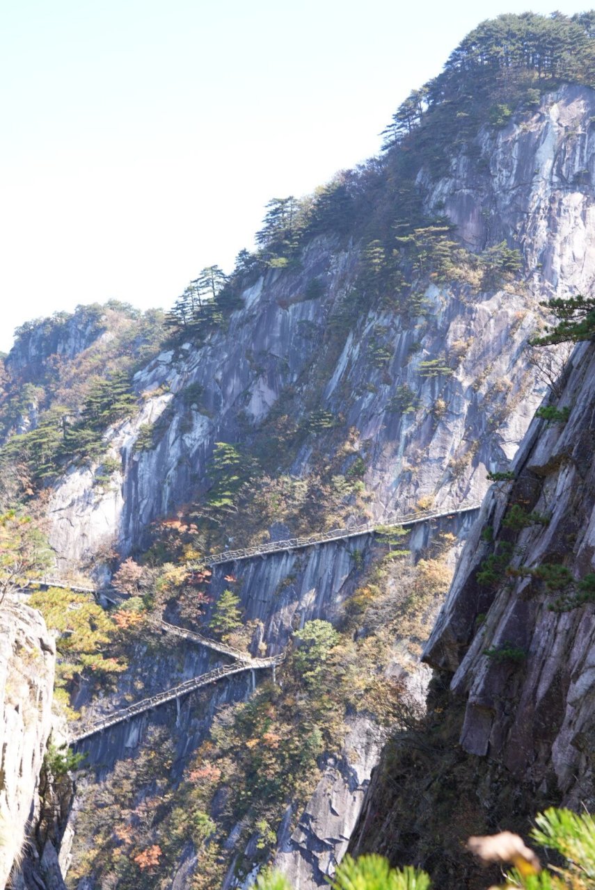 大别山天堂寨风景区26615 大自然的鬼斧神工