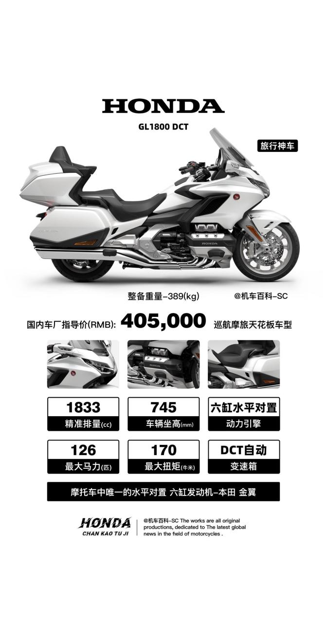 本田金翼是摩托车界最具标志性的豪华旅行车,这台车的历史悠久49 年来