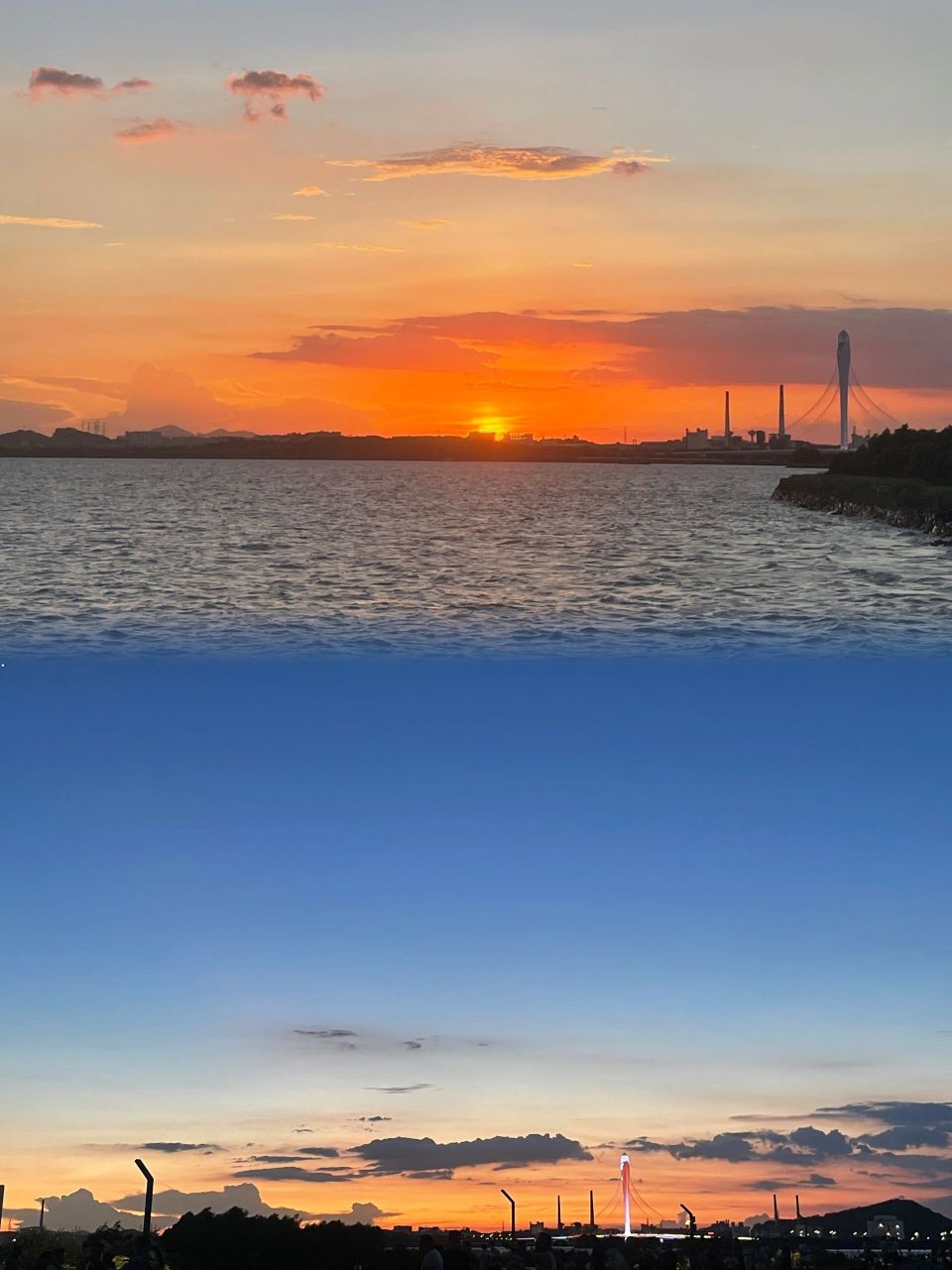 东莞长安滨海湾丨邂逅海边的落日浪漫93 夏天的浪漫就是吹着海风看