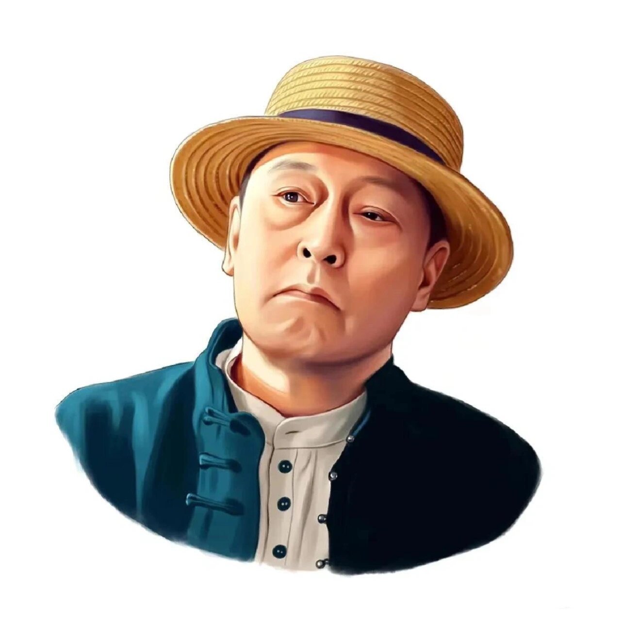 画风简约立体,辨识度高.你的头像就缺这样一个,你值得拥有