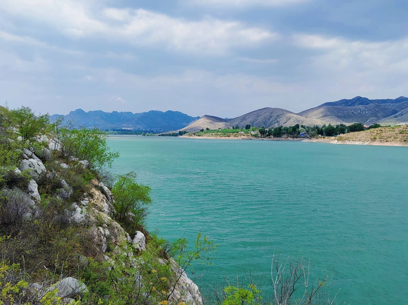 定州出发去了西大洋水库适合钓鱼烧烤露营