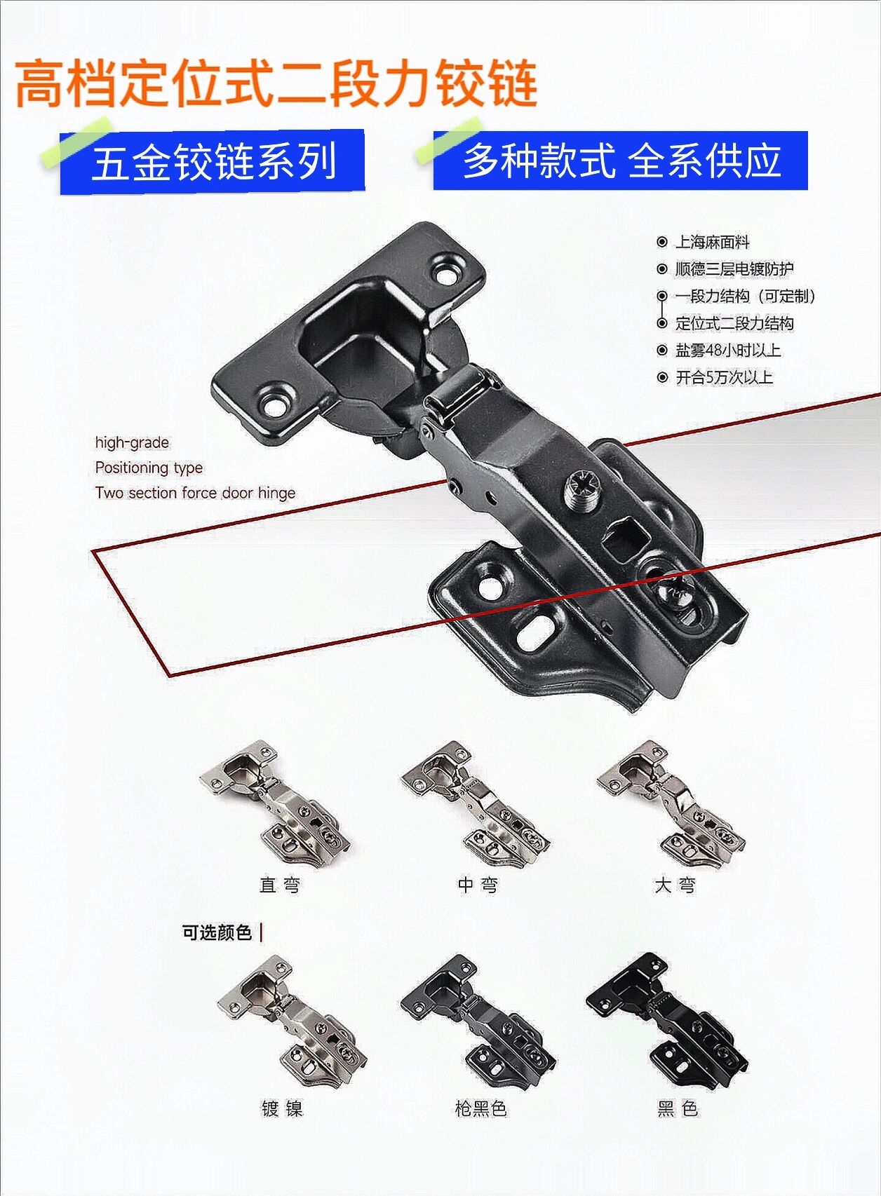 铰链安装方法图解图片