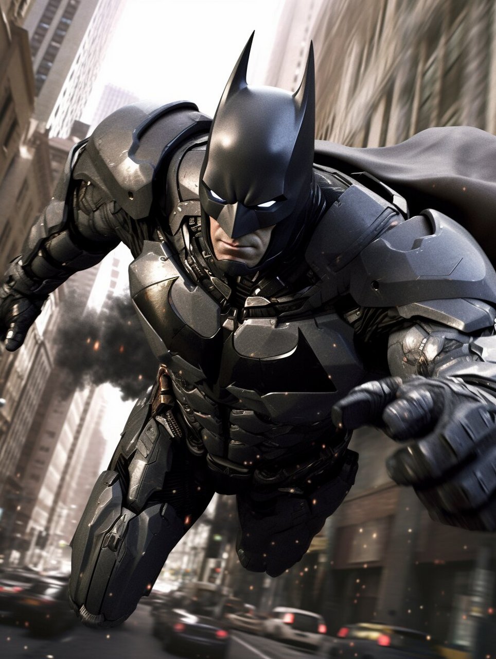 蝙蝠侠机甲篇 在哥谭市惩恶扬善的正义化身,未来版蝙蝠侠.