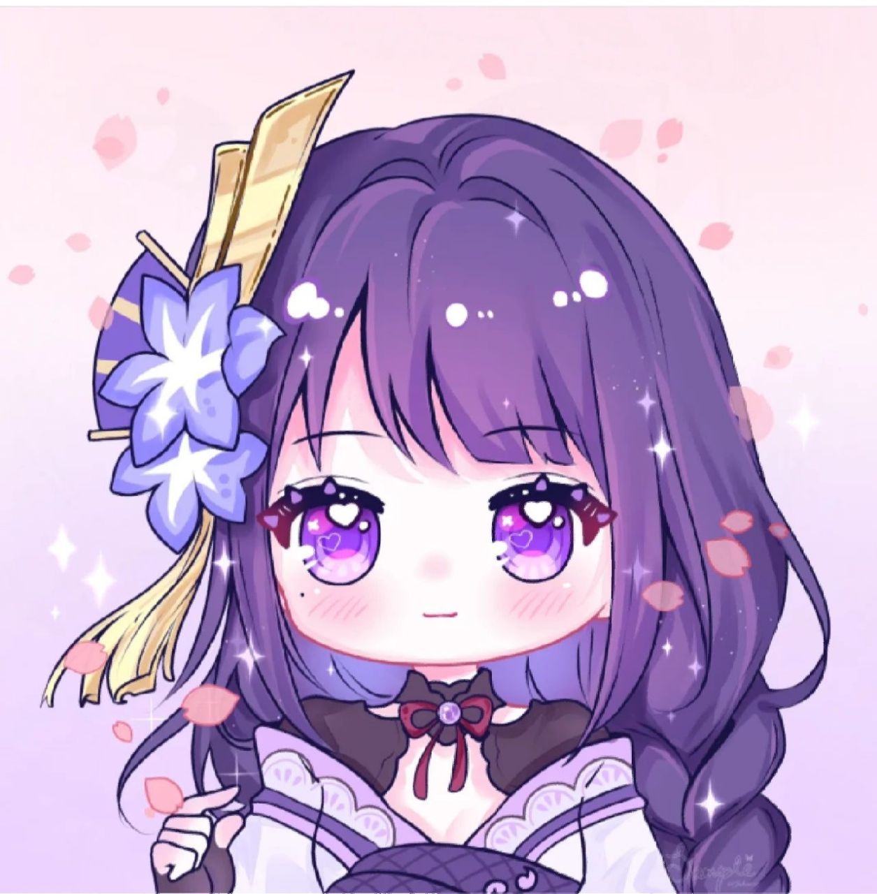 原神雷神头像96