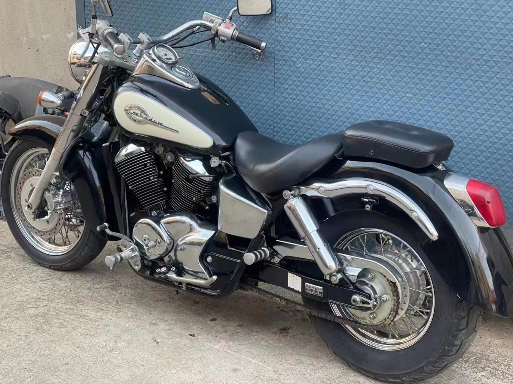 shadow 400 完美主义的选择74 本田shadow沙都400水冷,搭载v型水冷