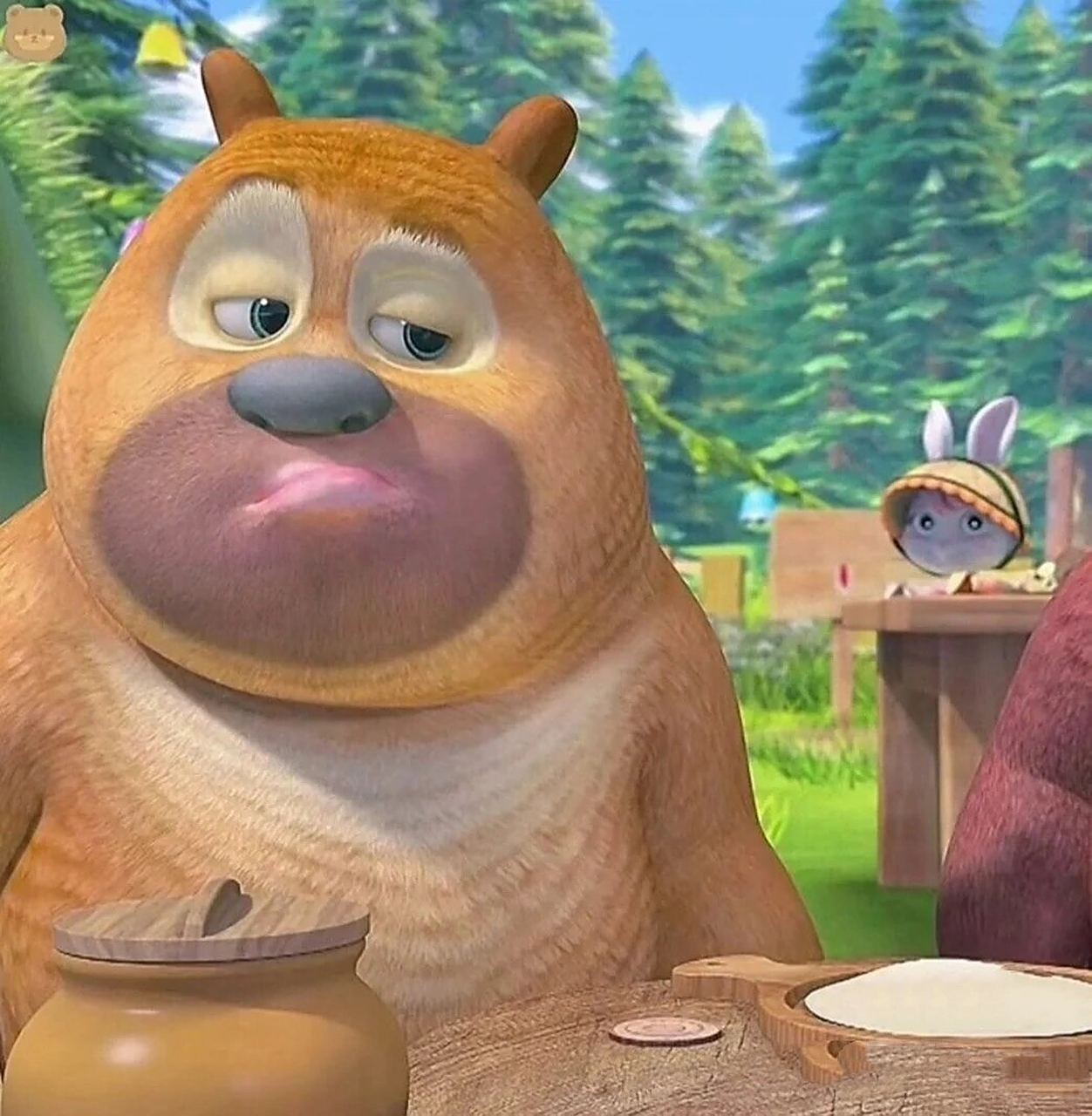 呜呜呜小时候的熊大熊二真的可爱炸了! 最后四张是情头喔!