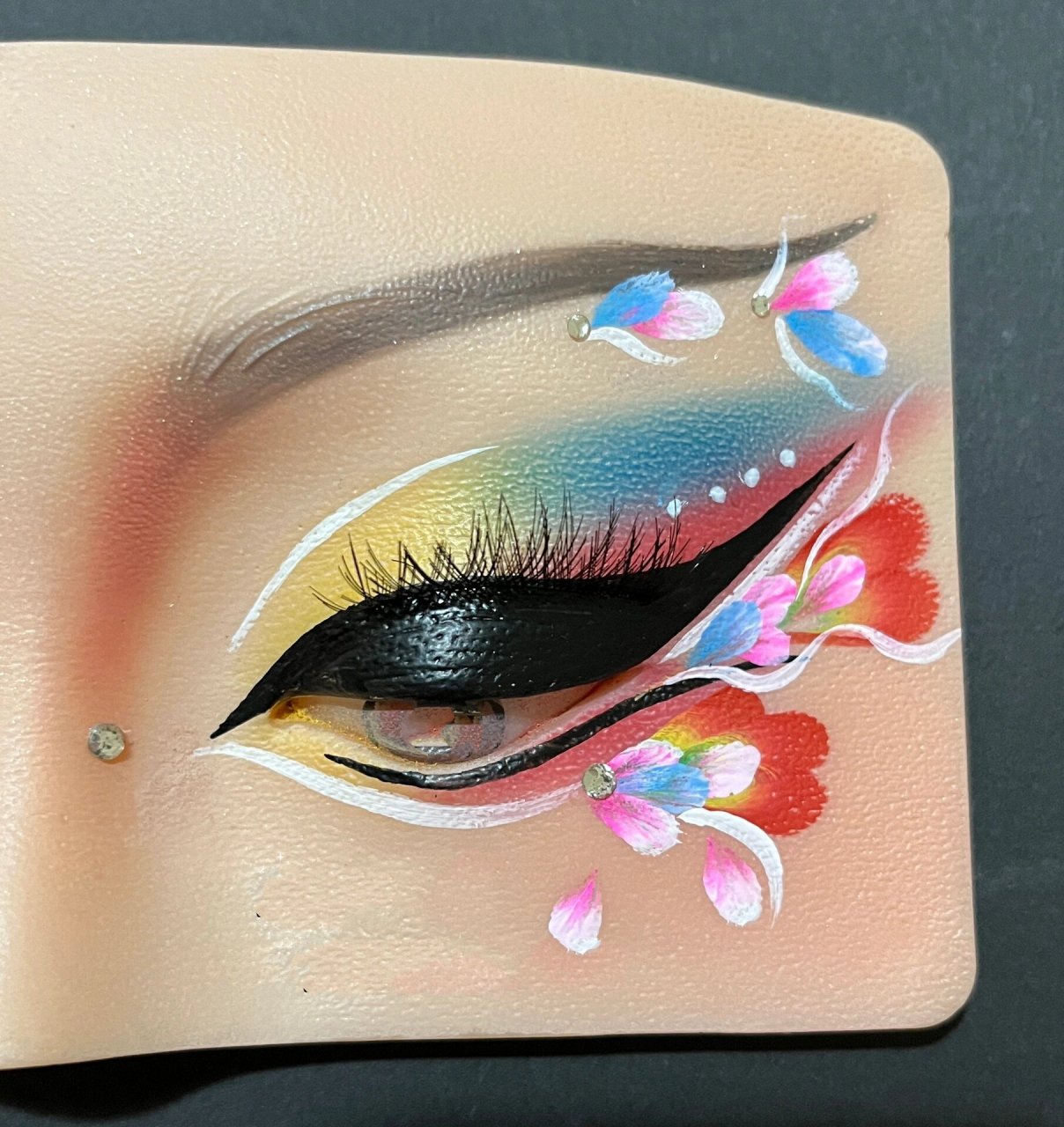 中国舞舞台妆妆容集合