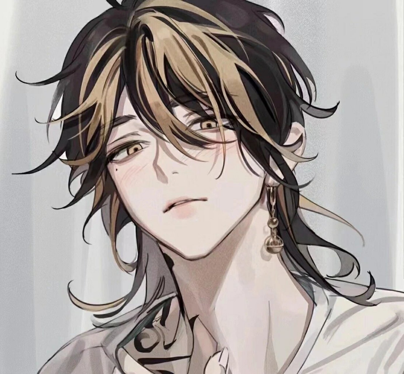 高质量小众动漫男头,真的很帅