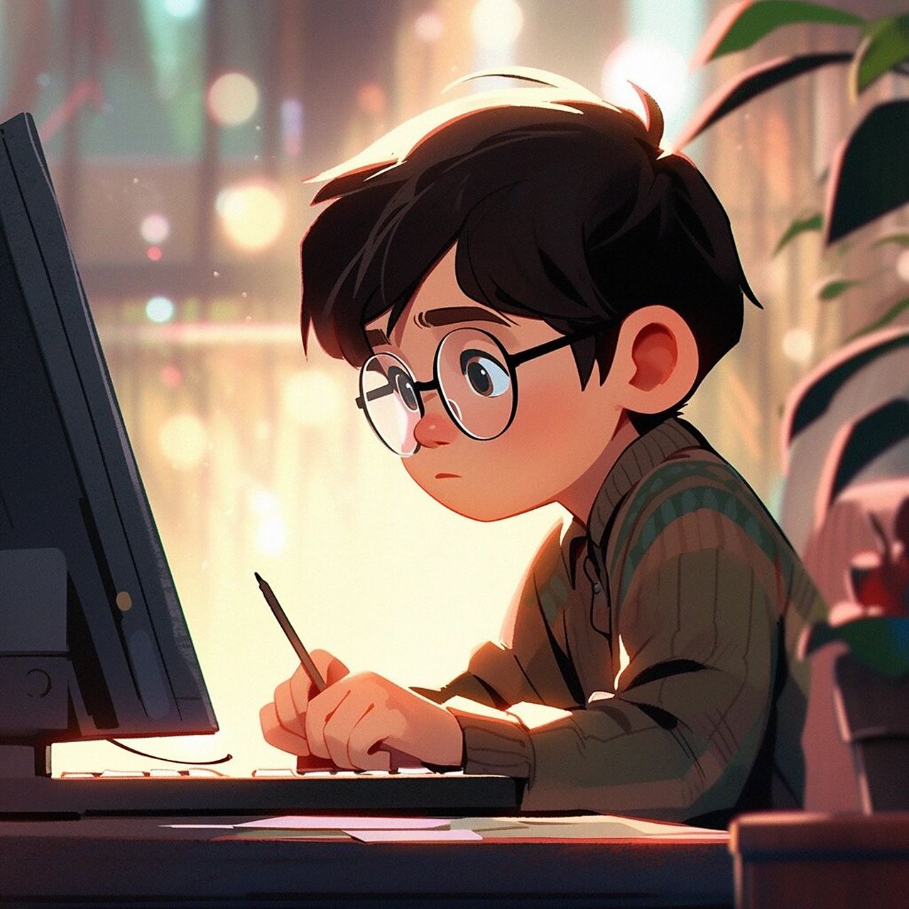 程序员头像 #ai# #ai绘画# #原创头像# #头像# #优质头像# #微信头像