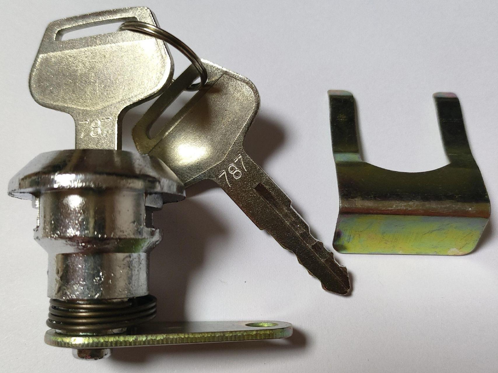 挖机驾驶室门锁锁芯 适配小松60  小松120  小松200  小松300