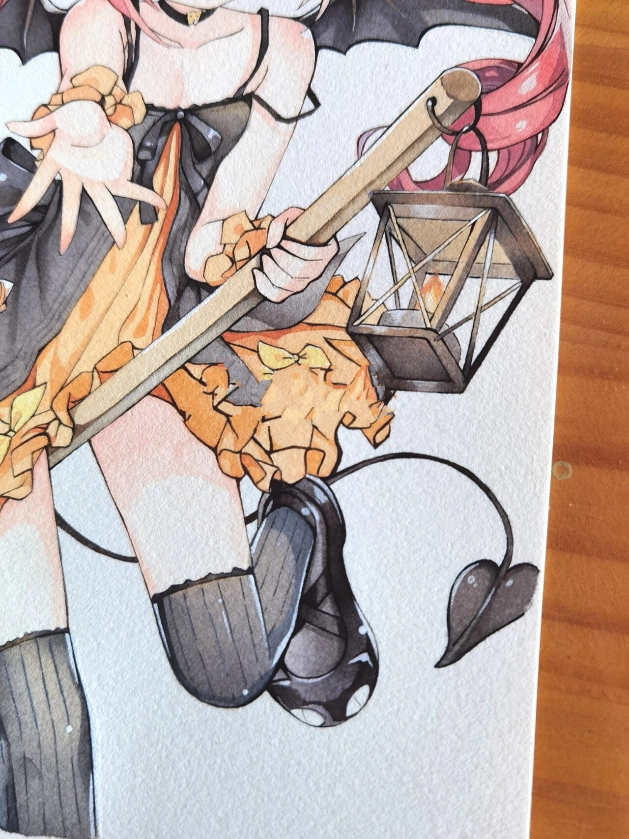 水彩动漫二次元少女