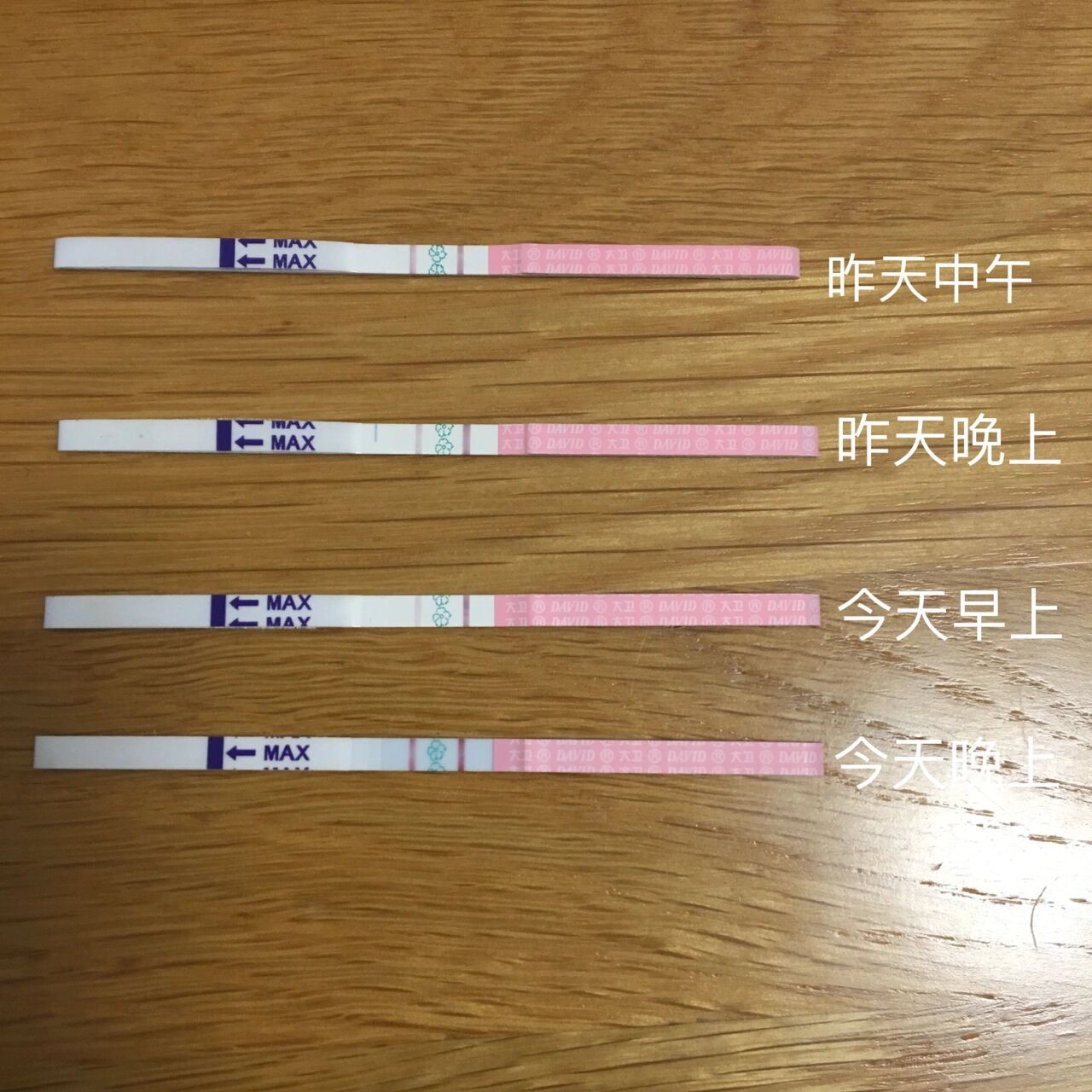 为什么排卵试纸一会浅一会深 用的普通试纸.