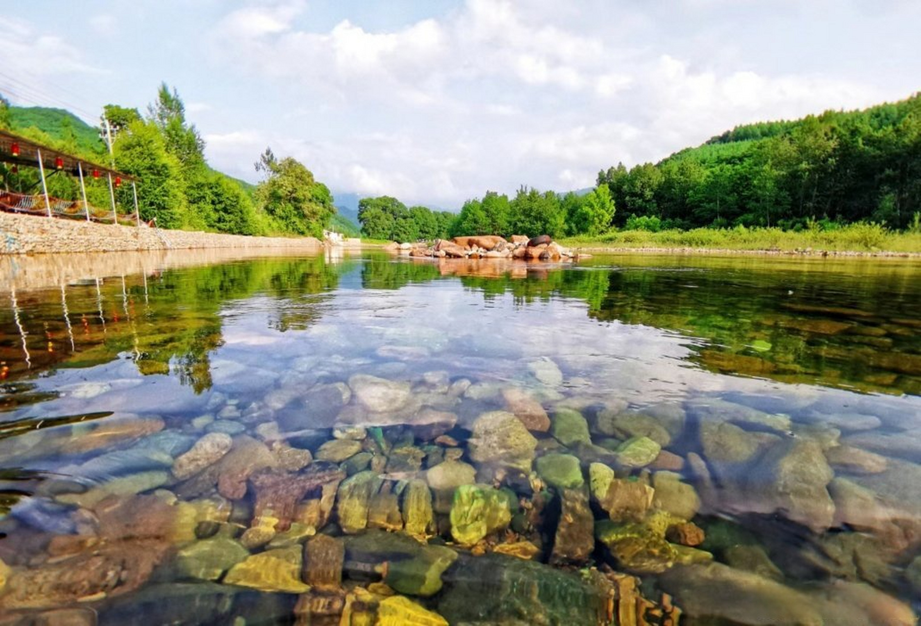 本溪兰河峪风景区图片