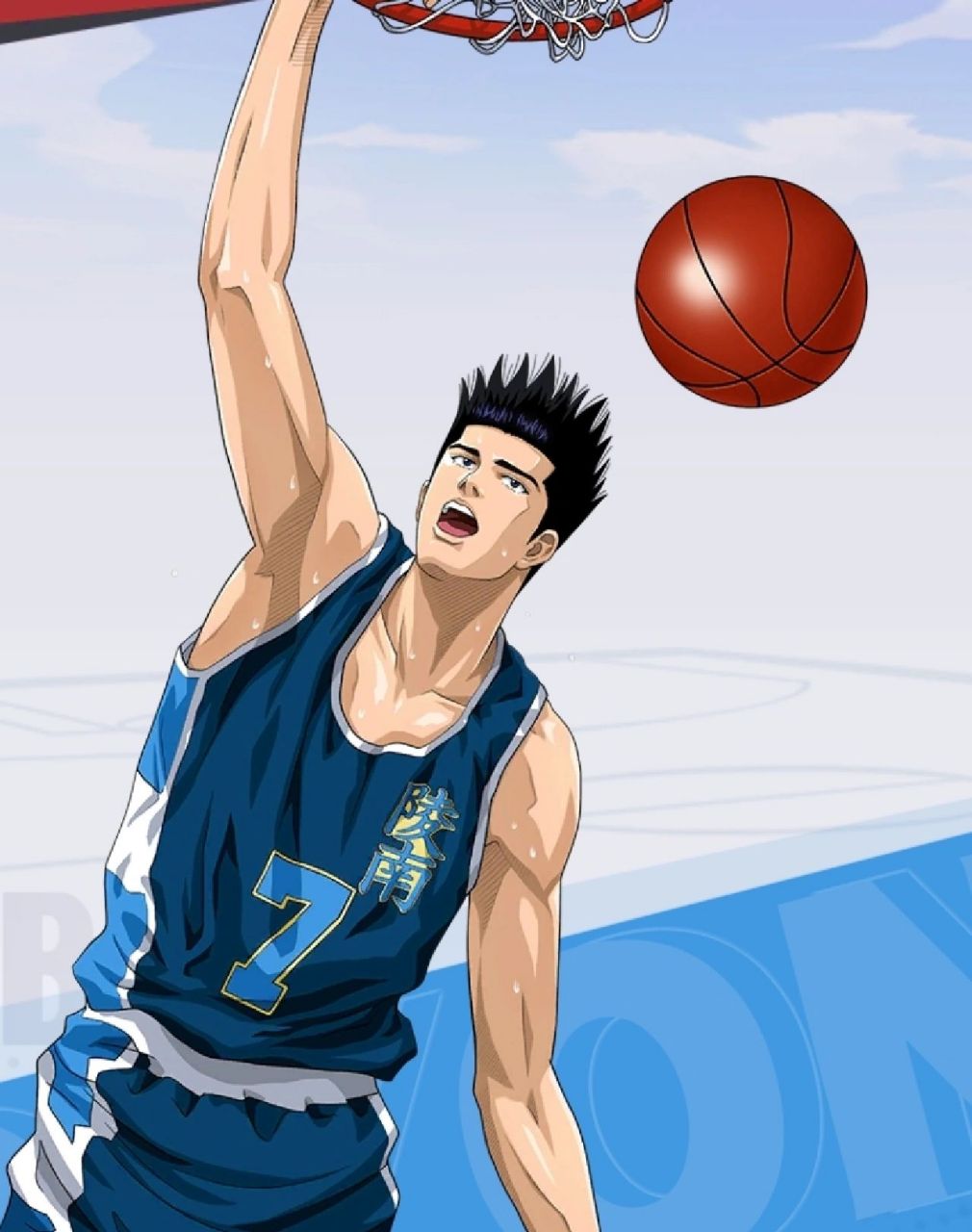 仙道/一个钓鱼和篮球两不耽误的男人 仙道算是我灌篮高手里第一最喜欢