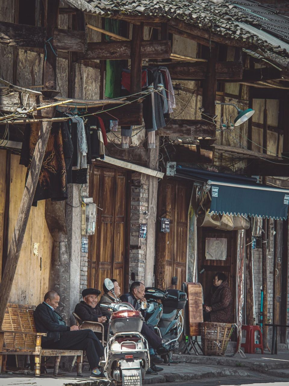 老街记忆——江津李市老街 李市镇河坝街,曾经是乡场的核心地带.