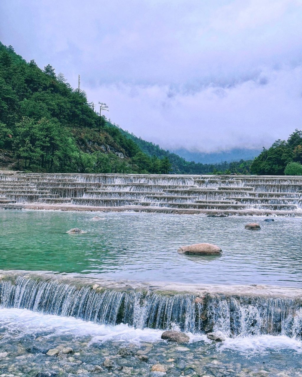 大竹白水河图片