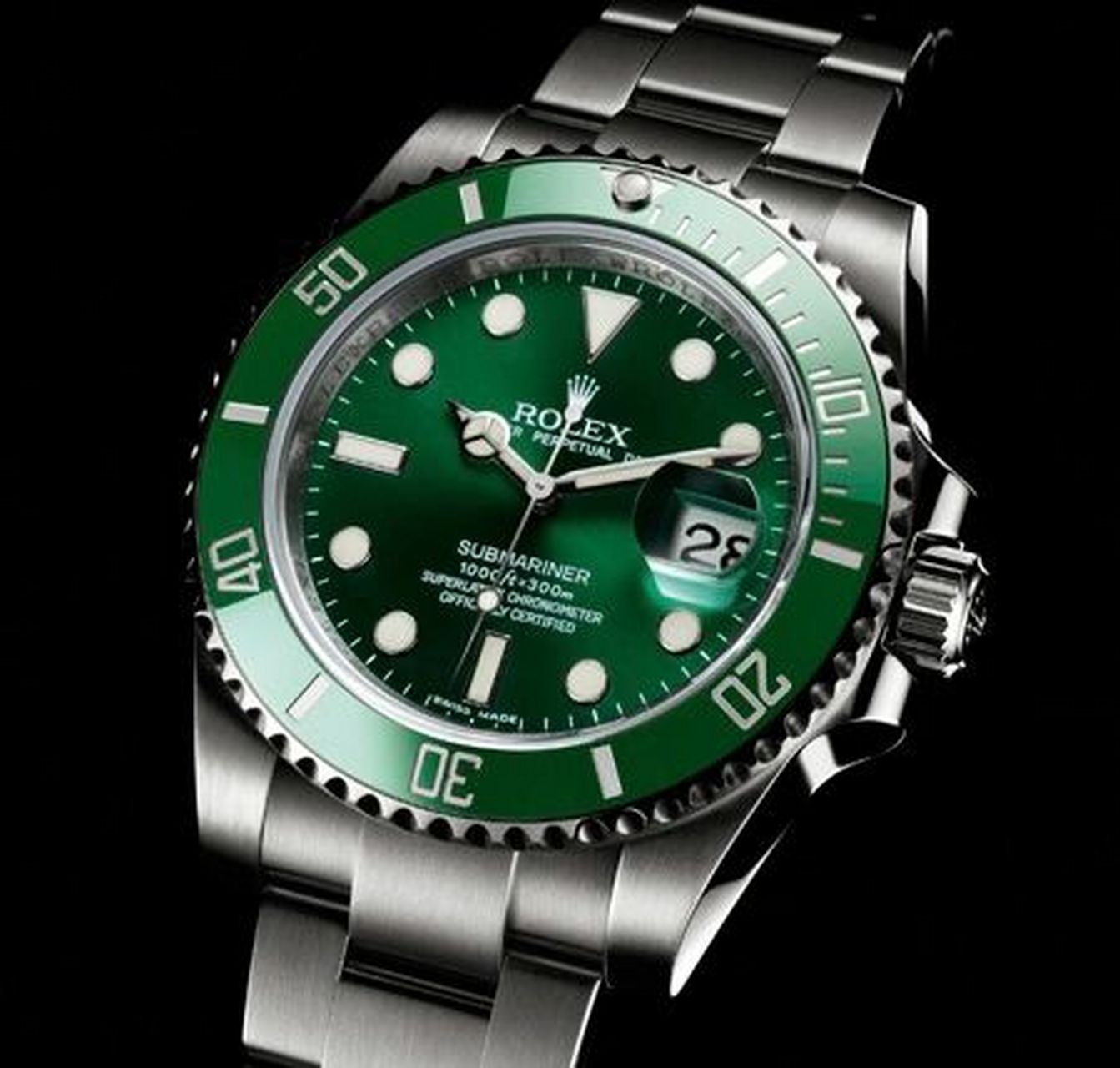 每天认识一支手表:劳力士116610lv绿水鬼 官方售价:72900元90二级