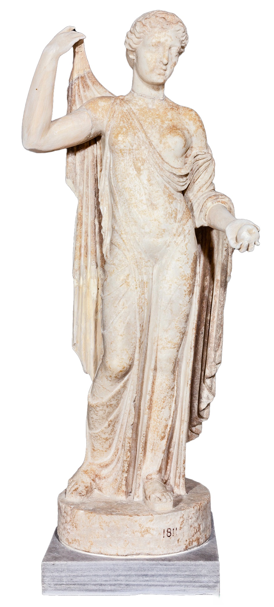 前450年 圆盘上描绘的可能是美之女神阿佛洛狄忒