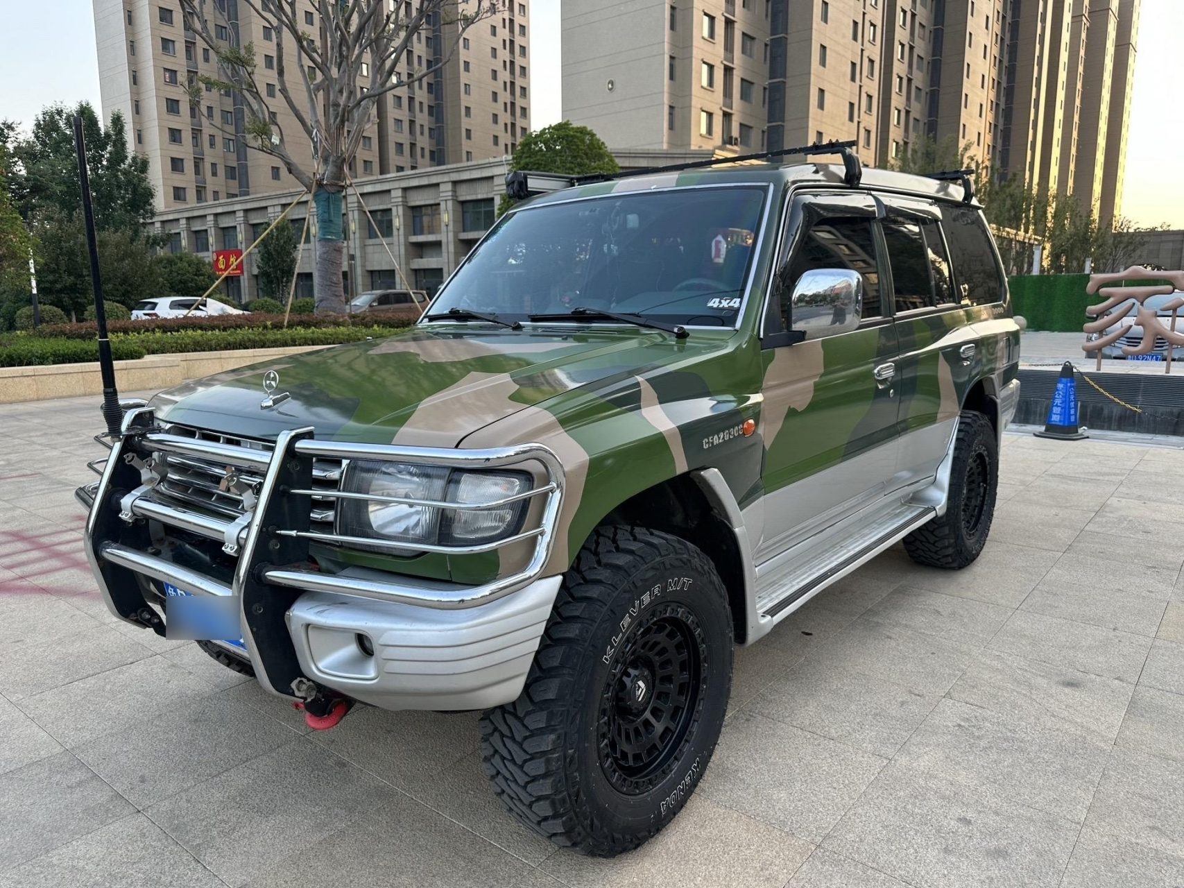 迷彩猎豹2030c.14年正规变更六缸2030c,全车原版,迷彩后喷,价格不高4.