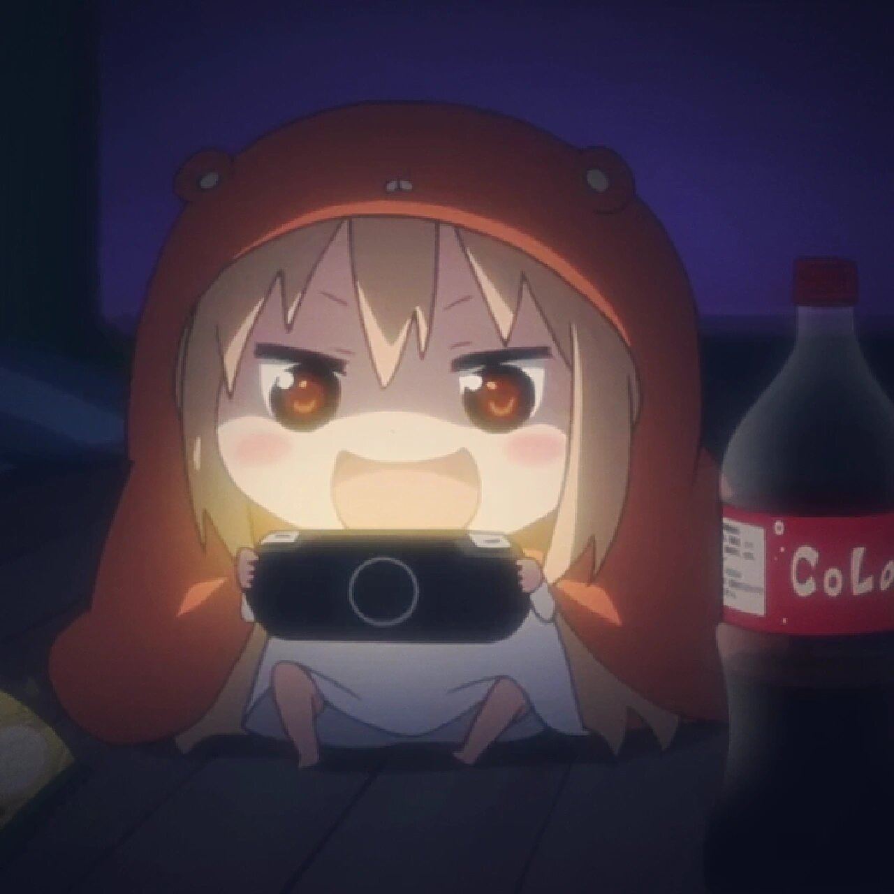 可爱到爆炸的干物女小埋头像