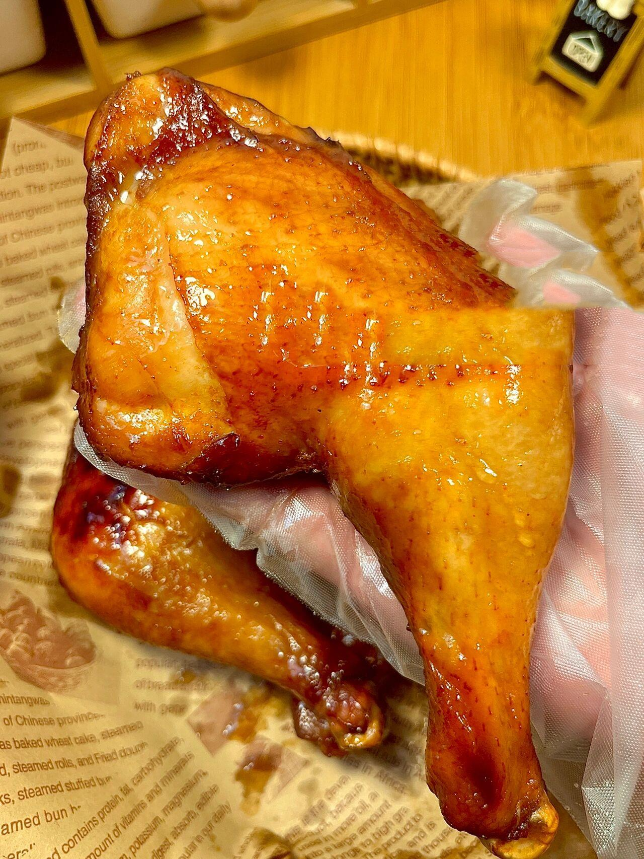 外焦里嫩!一口爆汁的蜜汁烤鸡腿,好吃到爆!