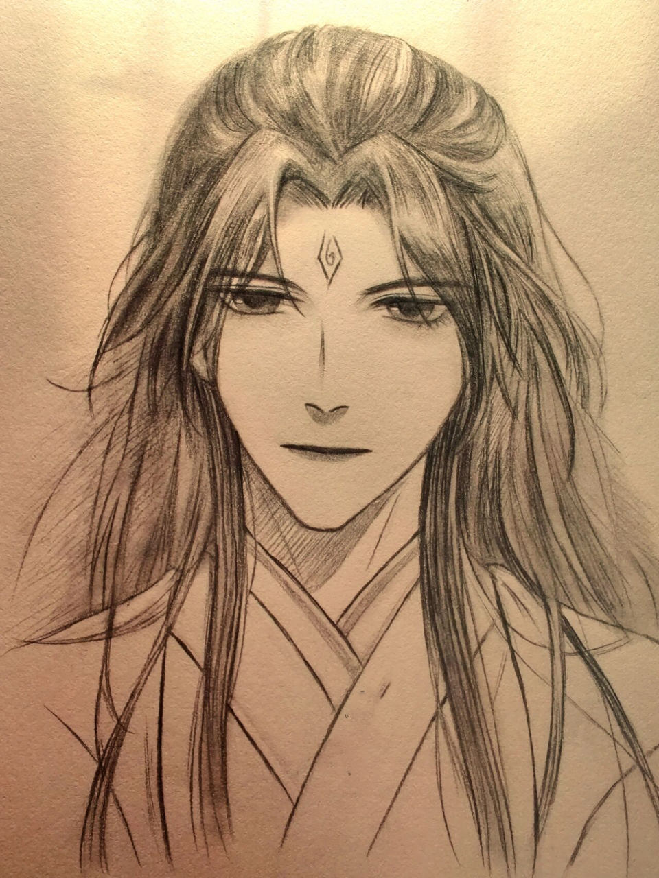 手绘洛冰河 你总是一次又一次的放开我,每一次,每一次,任何人,任何事