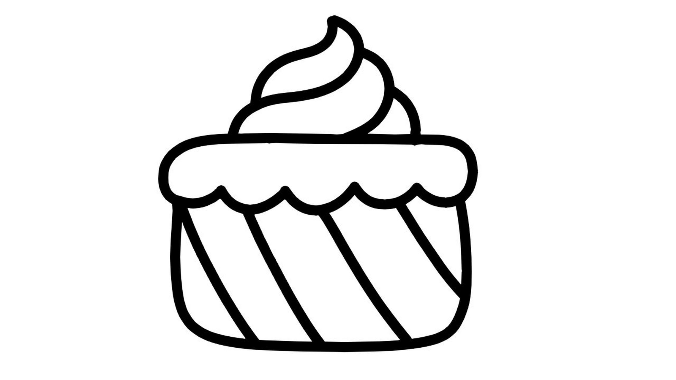 2】6个漂亮的生日蛋糕 分享6个漂亮又好吃的生日蛋糕简笔画高清素材