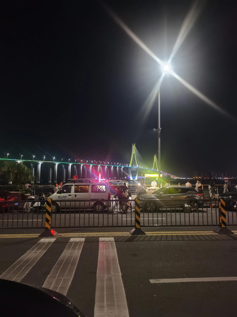 湛江海湾大桥 夜景图片