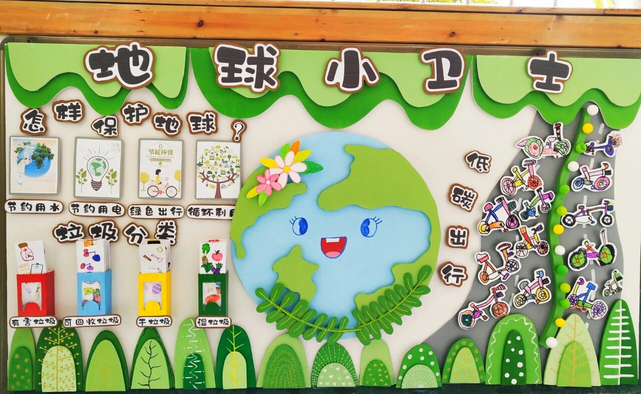 环创《地球小卫士》♡♡♡ 借鉴了一些元素哈哈哈