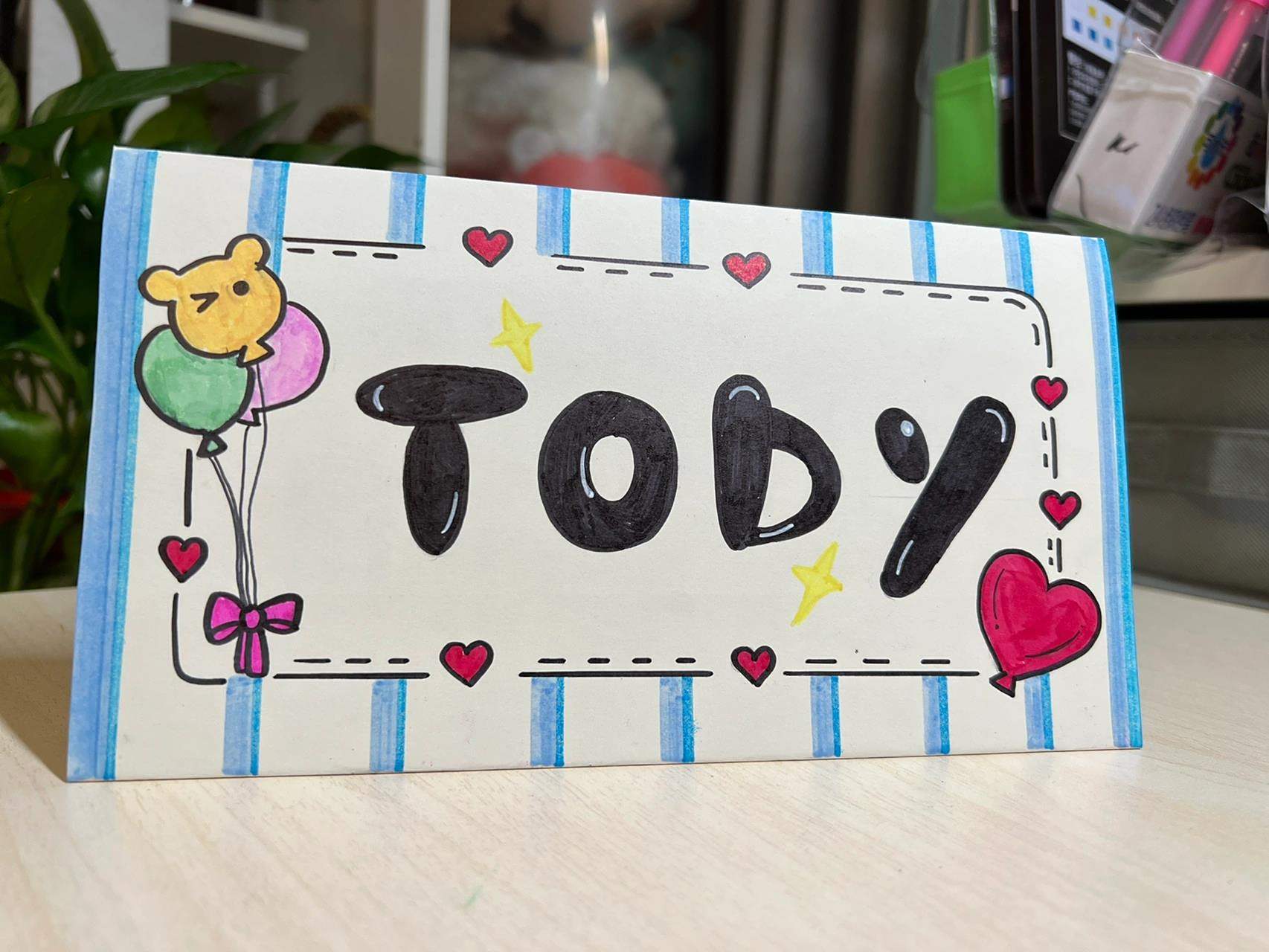 一年级姓名牌 小学生加油!