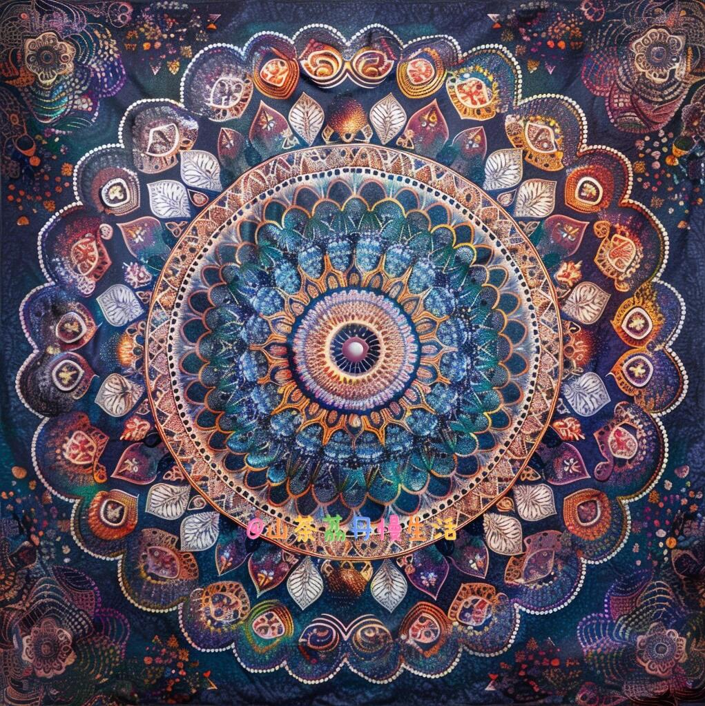 每日曼陀罗:神秘的寓意与珍爱生命