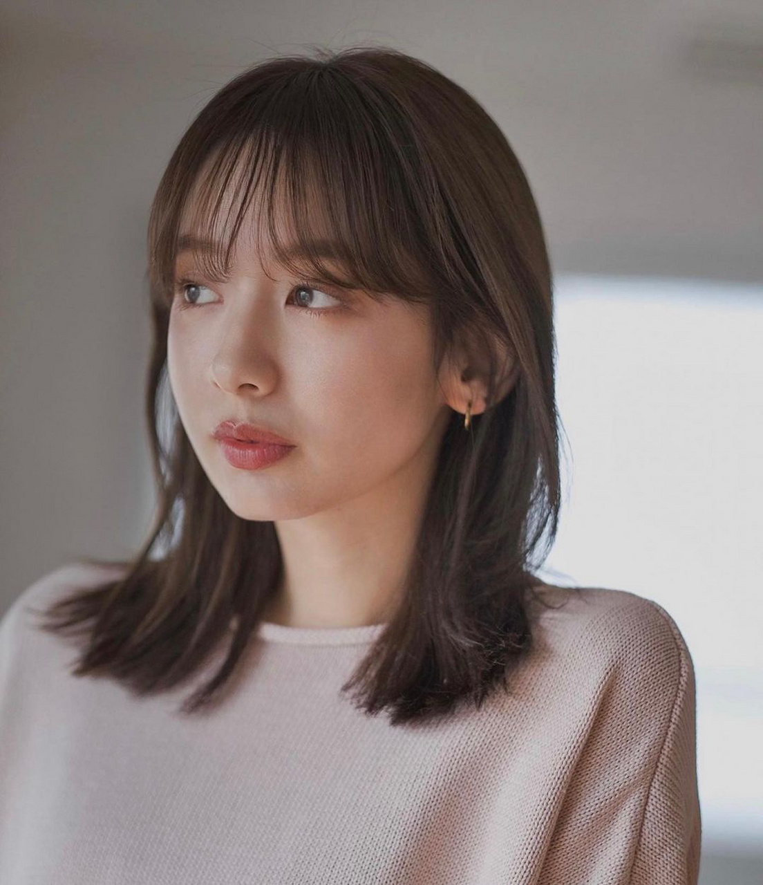 日系中发发型 简单易打理的中发发型 !