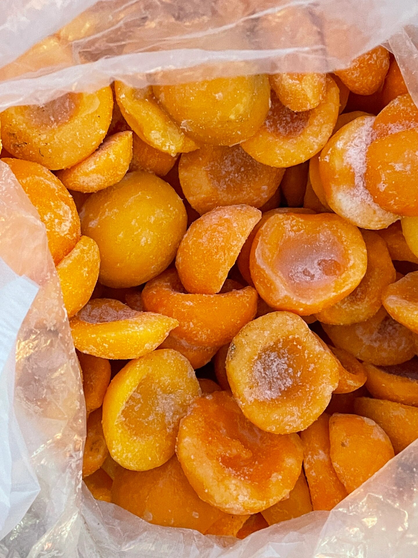 自制冻黄桃罐头