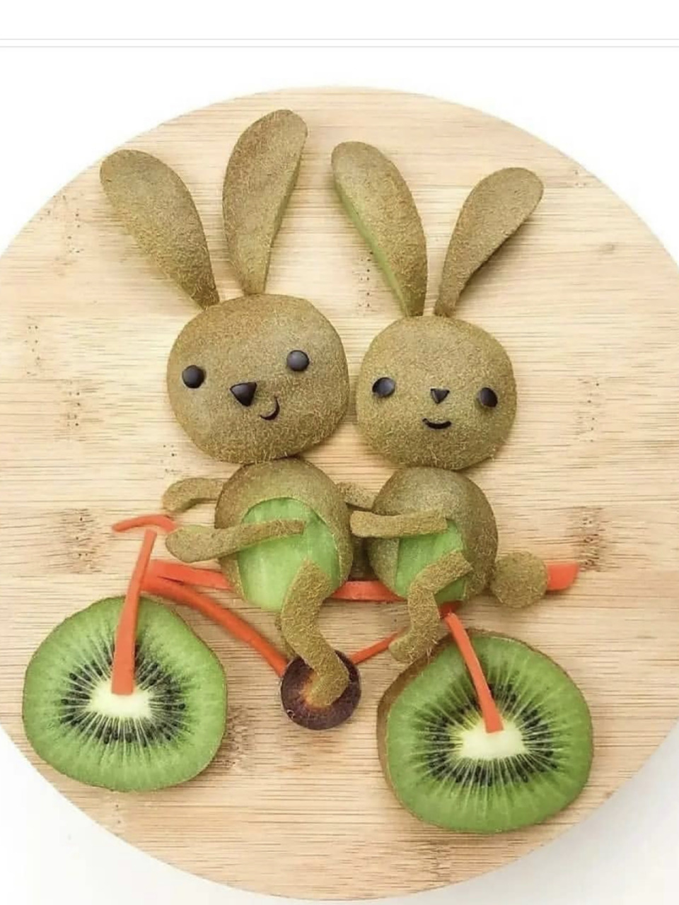 可可爱爱水果画,让宝宝爱上吃水果 水果拼盘,水果创意画