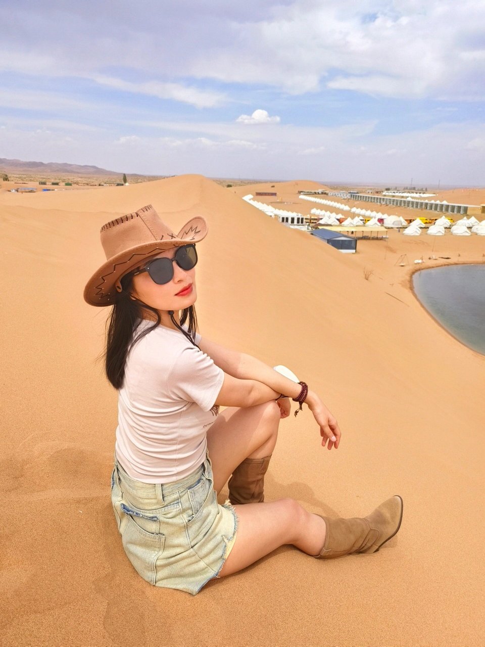 中卫旅行‖腾格里沙漠游玩攻略 本来是计划去沙坡头的,结果到了中卫后