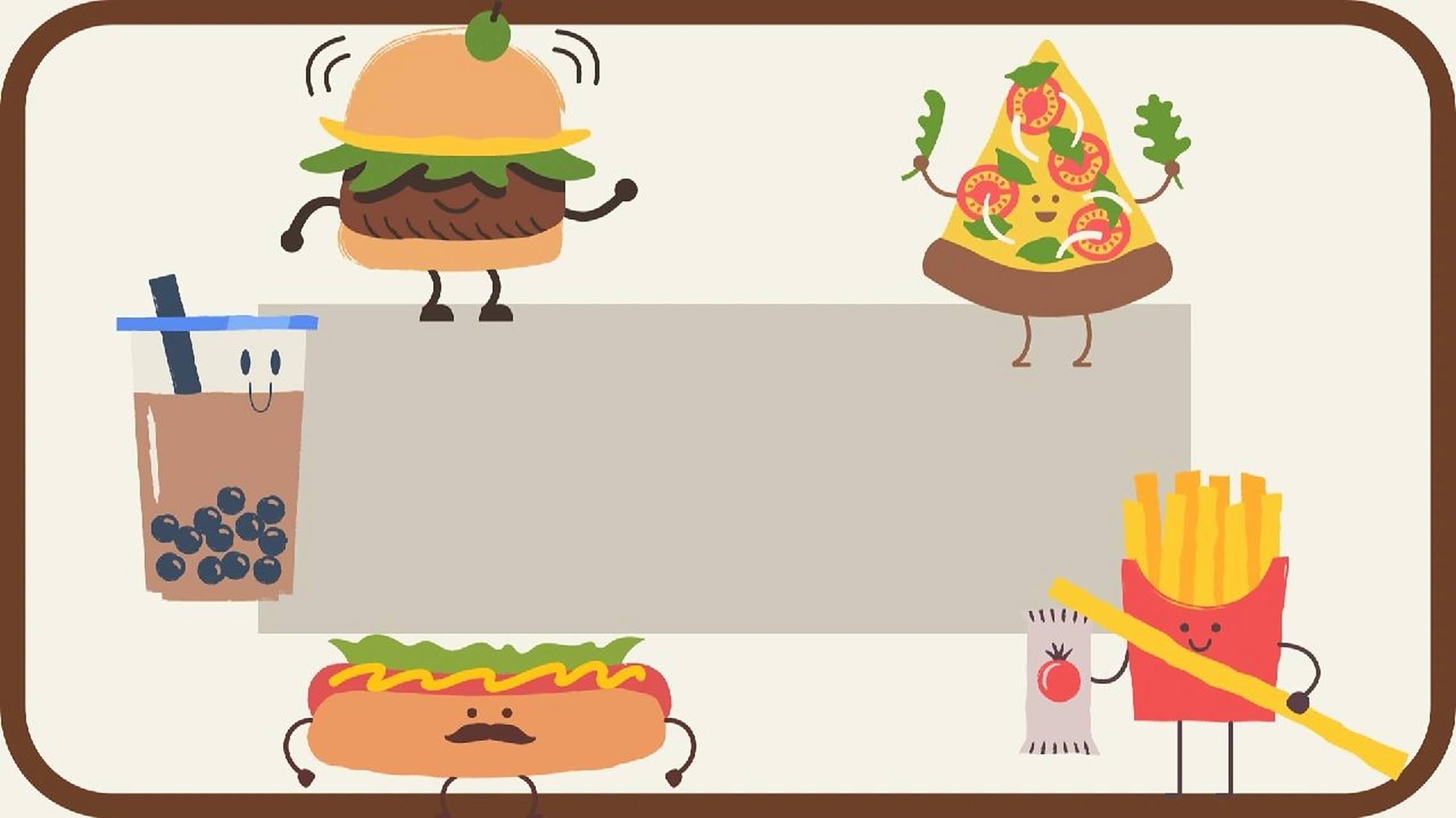 食物①ppt背景图 食物ppt登场啦!   !