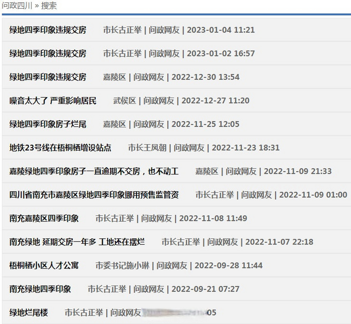 南充楼盘风险提醒#【南充绿地·四季印象启动"预交付"?