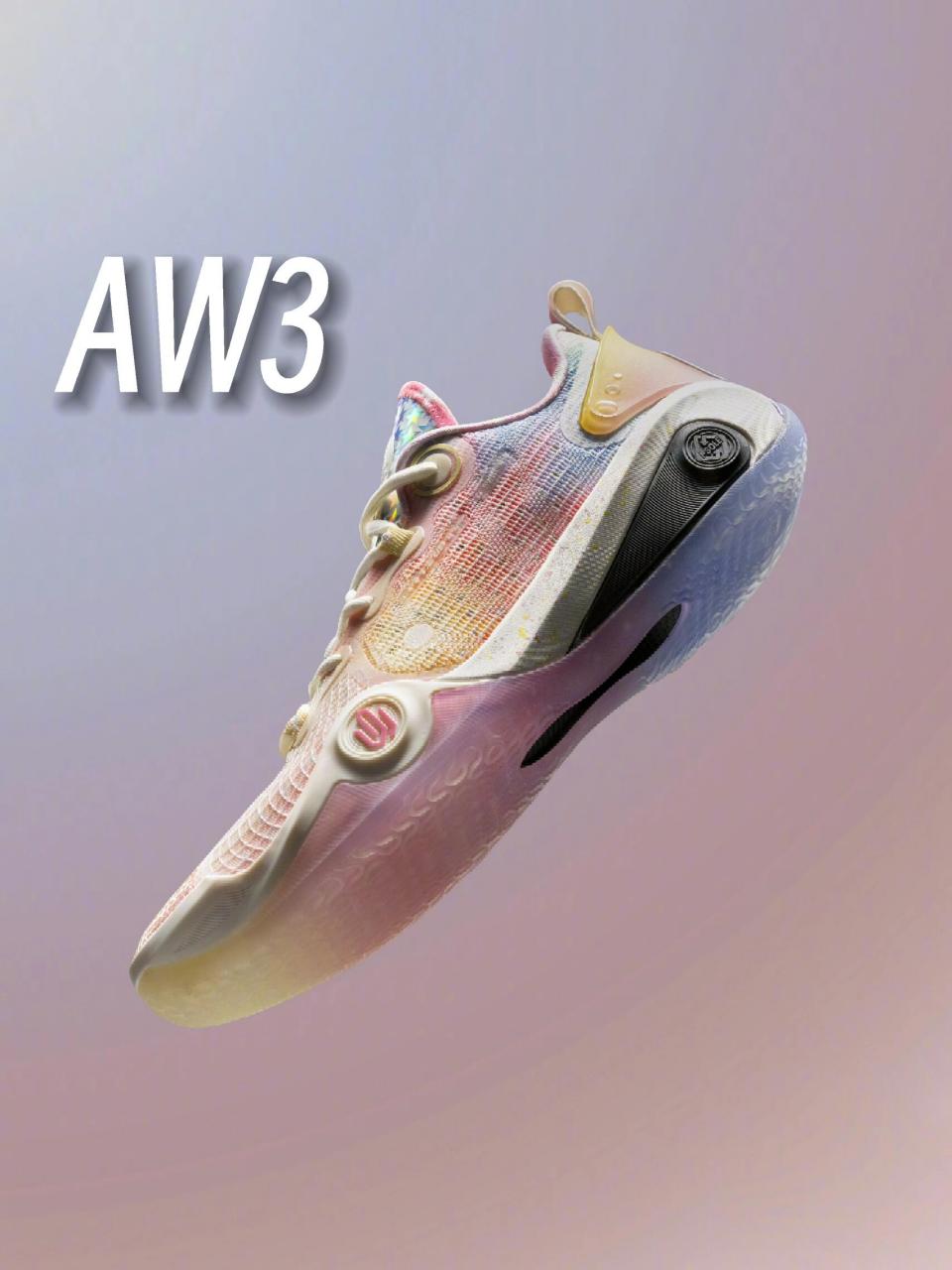 维金斯三代签名鞋aw3曝光,switch系统回归,并与系带系统连接在了一起