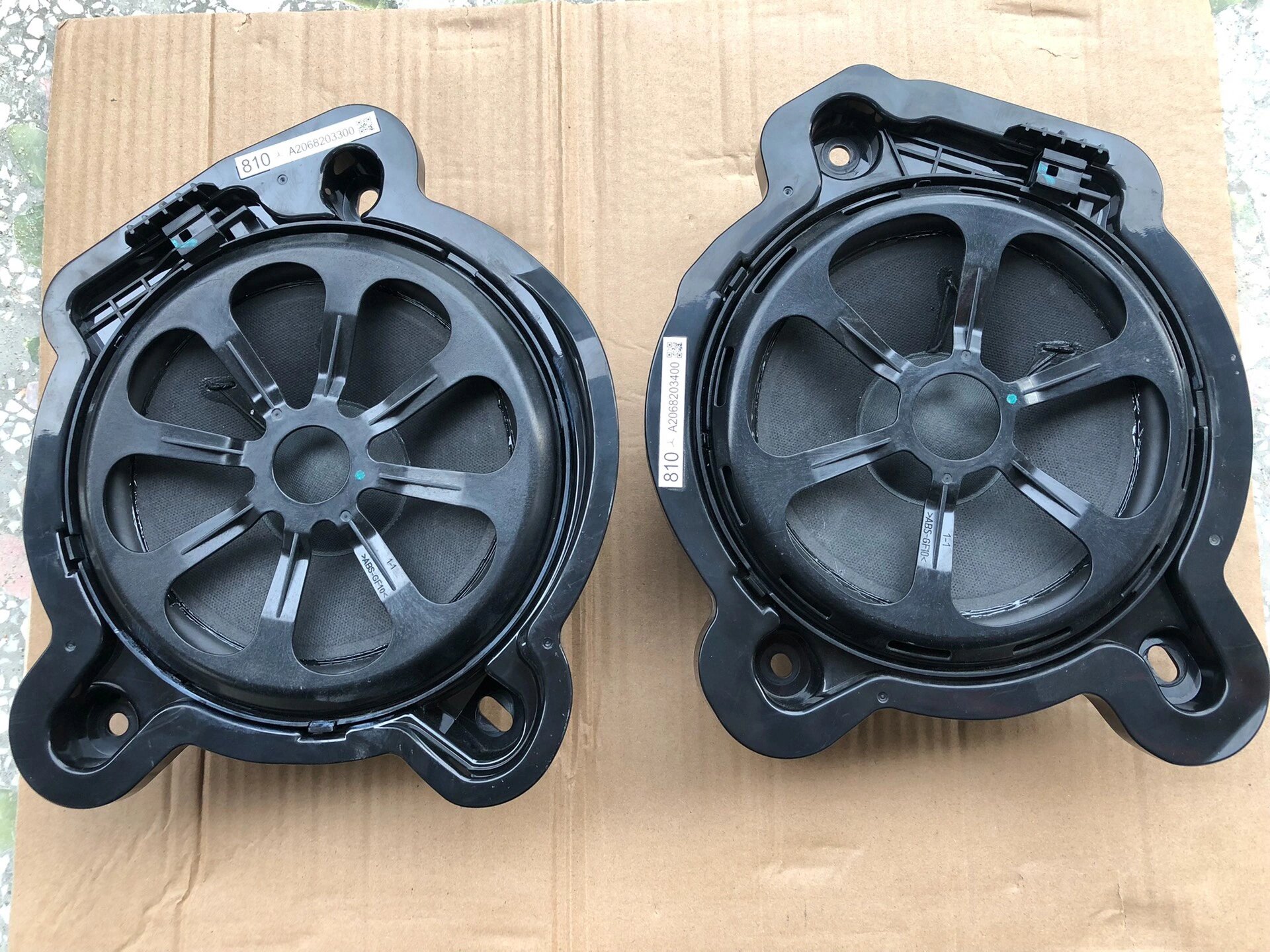 柏林之声低音喇叭高音喇叭 w206柏林之声音响 奔驰新c柏林低音