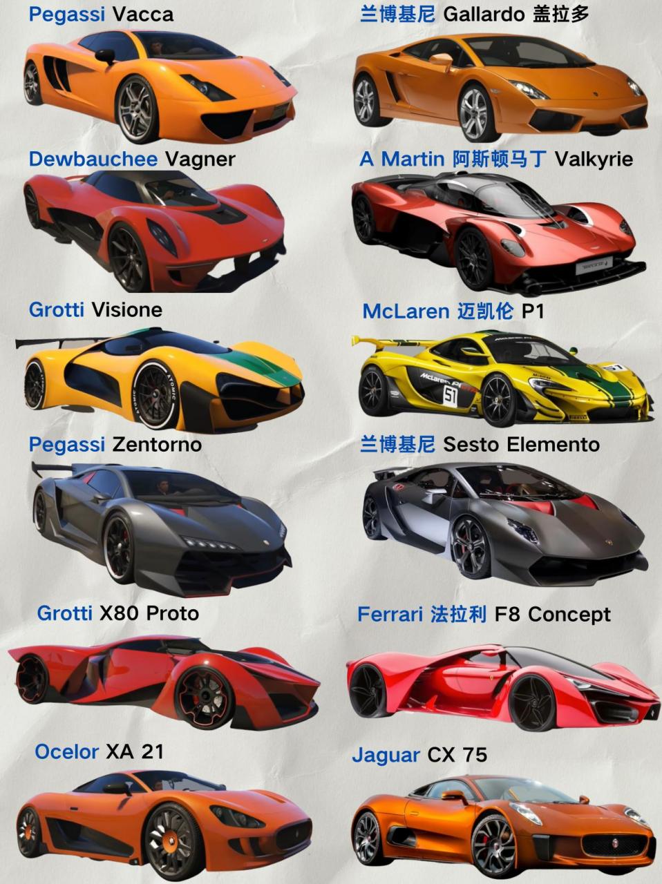 gta5跑车图片