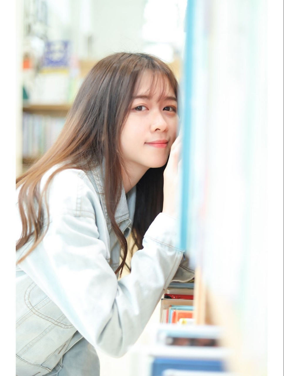 毕业照|少女校园写真|图书馆拍照姿势|快收藏起来跟着拍!