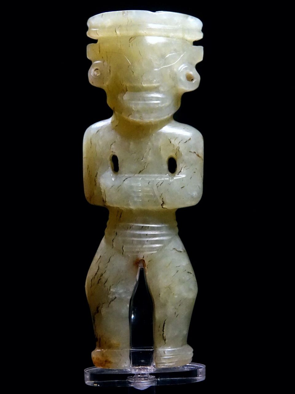 神人/上海博物馆藏 石家河文化因发现于湖北省天门