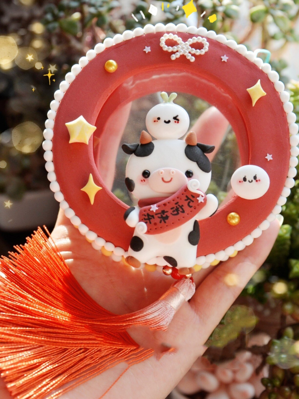 超轻粘土☆ || 元宵节小灯(含教程) 尝试着用粘土做元宵节小灯 效果