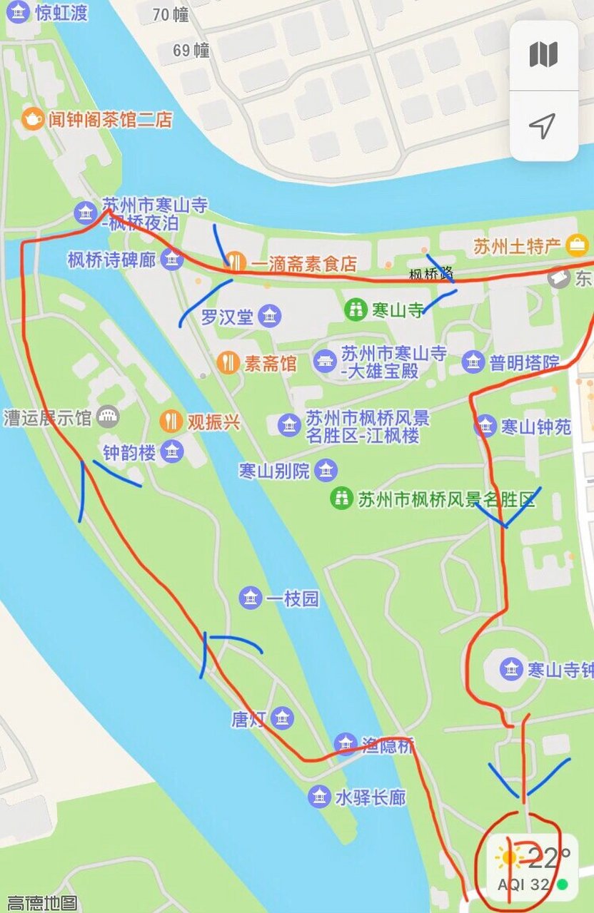 苏州寒山寺(枫桥景区)游玩攻略‼️ 如果说哪些景点可以代表苏州