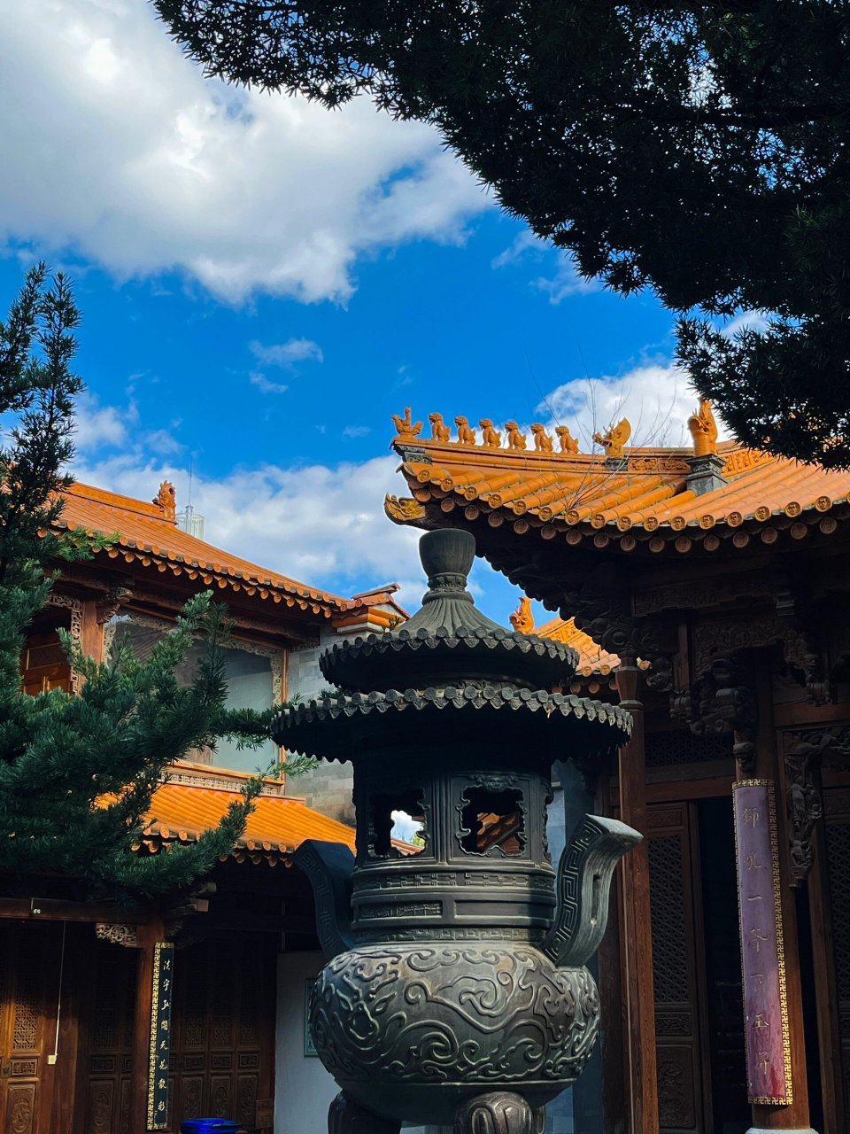 昆明宝华寺|领略中式寺庙建筑美学 没想到昆明也有"小故宫" 宝华寺是