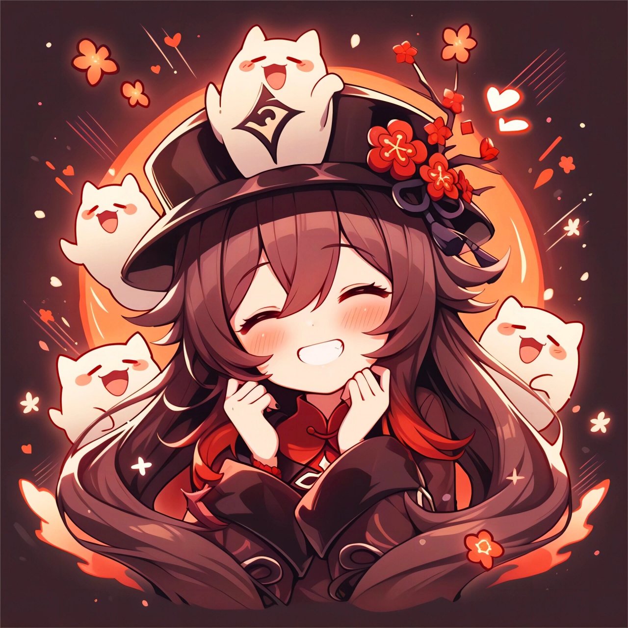 胡桃头像 #胡桃# #原神# #二次元# #微信头像