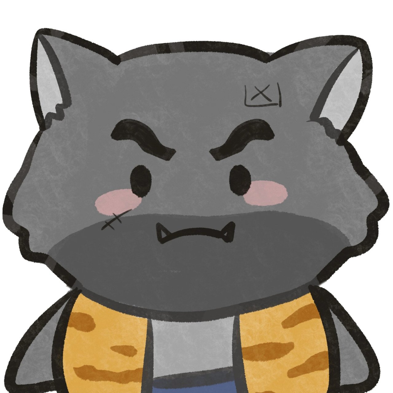 从没抓到过羊的饿狼们 #喜羊羊与灰太狼# #画画# #q版# #q版人物